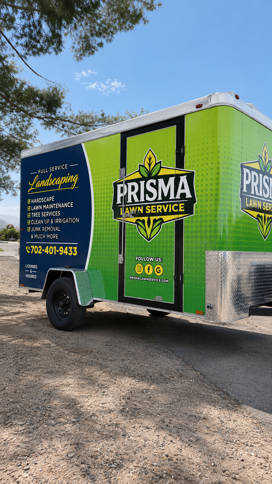 Commercial fleet wrap Las Vegas