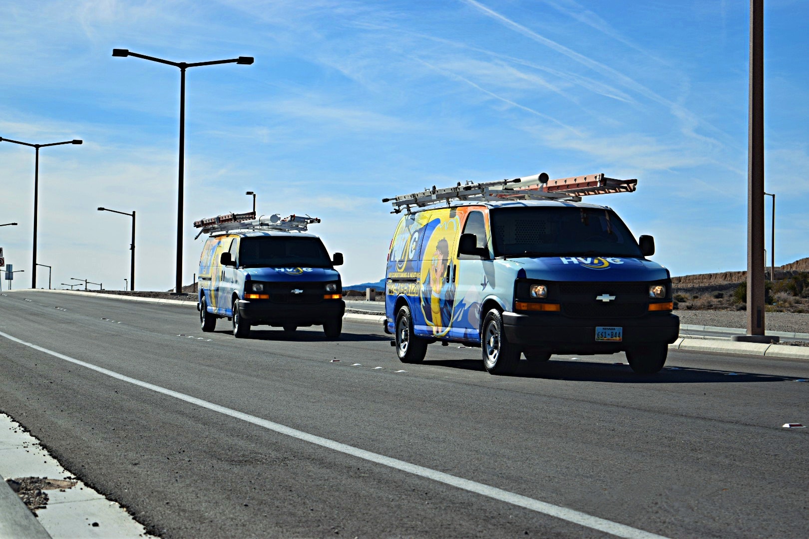 Commercial fleet wrap — GR1 Auto Styling Las Vegas